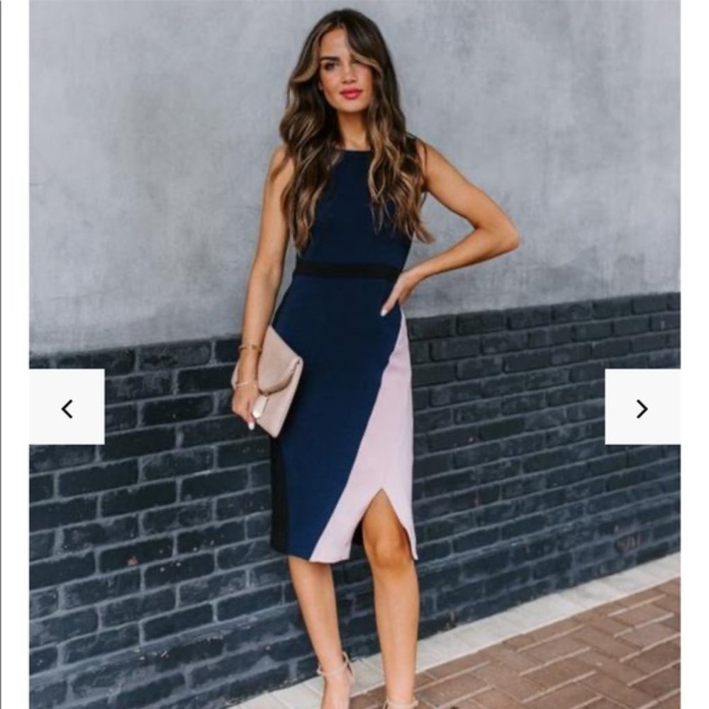 KOKO+MASON Color Block Dress NWT